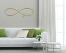 Infinity Forever Quotes Wall Decal Quotes Vinyl Art Stickers